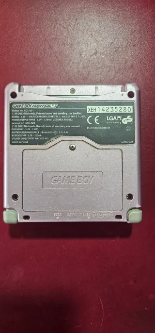 Nintendo Game Boy Advance SP Rosa/Plata