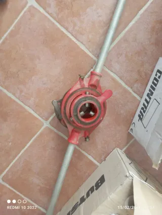 Terraja para tubos de hierro/acero