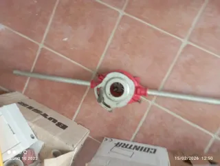 Terraja para tubos de hierro/acero