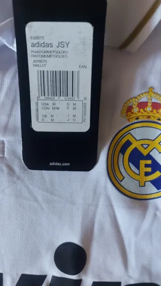 Camiseta Real Madrid 11/12 Adidas Nueva