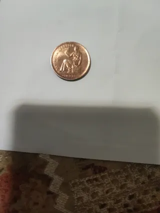 Moneda 50 Céntimos República Española 1937