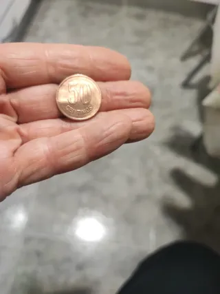 Moneda 50 Céntimos República Española 1937