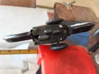 Moto Roman de hojalata policía