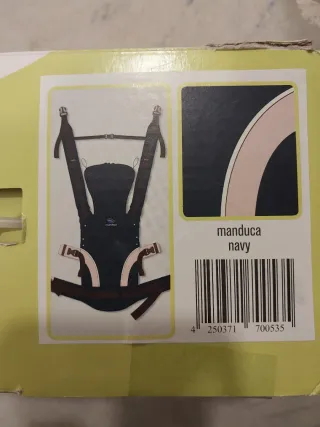 Mochila Portabebés Manduca Azul