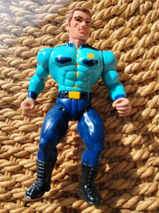 Muñeco vintage policía