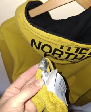 Sudadera The North Face Hoodie Amarillo Talla XS
