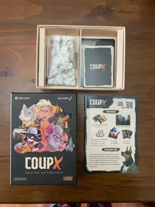 Coup X Edición Aniversario Juego de Mesa
