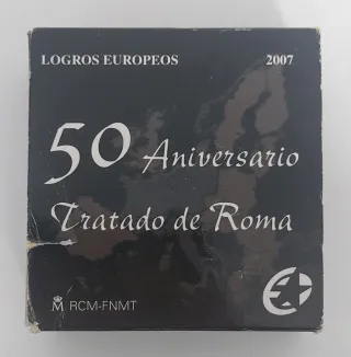 Moneda 10€ España Tratado de Roma