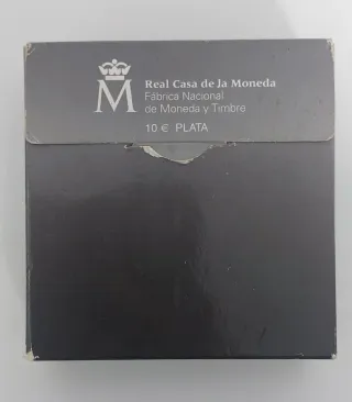 Moneda 10€ España Tratado de Roma