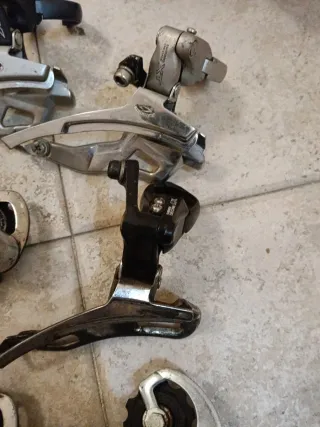 Lote cambios y desviadores y horquilla