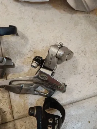 Lote cambios y desviadores y horquilla