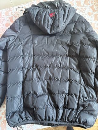 Chaqueta plumífero Geographical Norway negra mujer