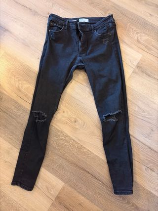 Pantalones cargo Bershka verde talla L