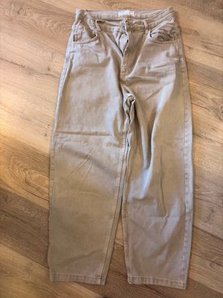 Pantalones cargo Bershka verde talla L