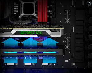 Enfriador Tarjeta Gráfica 3 Ventiladores RGB