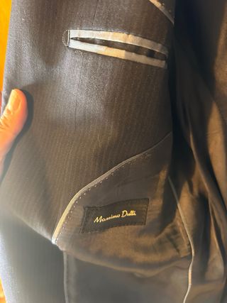 Americana de caballero azul