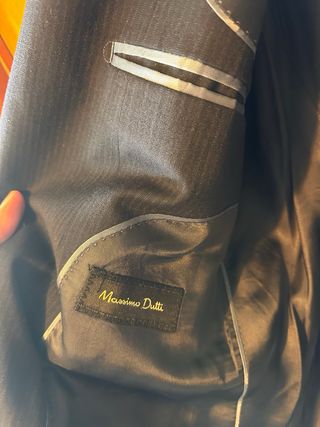 Americana de caballero azul