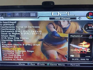 Ps2 Slim Negra Completa