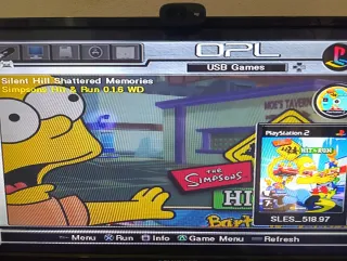 Ps2 Slim Negra Completa