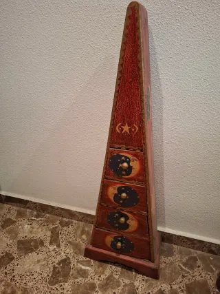 Cajonera hippie madera luna