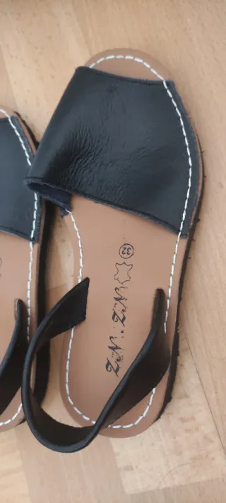 Sandalias negras talla 31