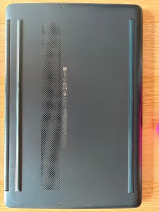 Ordenador HP Plata y Azul Marino