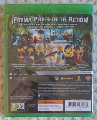 🇪🇸 LEGO Ninjago Película Xbox One Precintado
