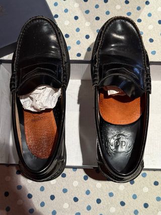 Zapatos Nauticos Dustin Negros Talla 42