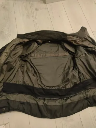 Chaqueta Moto Rev'it Negra y gris talla S.