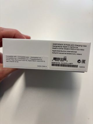 Estuche de carga Airpods Apple Blancos