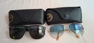 Gafas Ray-Ban Negras y Doradas