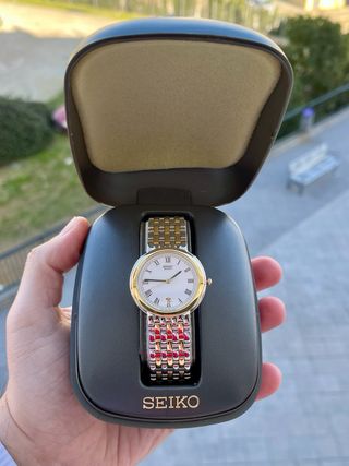 Reloj Seiko Quartz Vintage bitono *Año 1991*