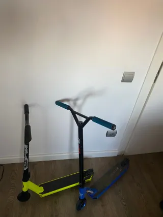 2 Patinetes Scooter Azul
