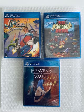 Lote 3 Juegos PS4 Precintados
