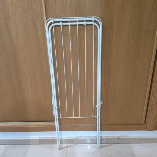 Tendedero plegable blanco