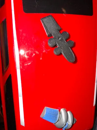 Decoración Turbo RC Coche