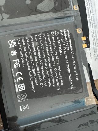 Batería Apple A1953 MacBook Pro 15” (2018/19)