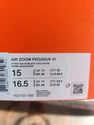 Nike zoomx Pegasus 41 T49