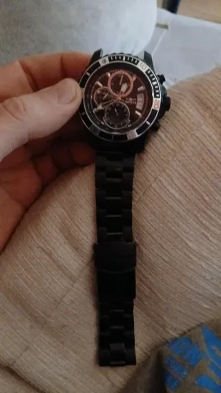 Reloj Invicta Cronógrafo Negro