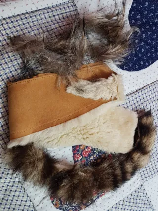 Set scampoli colletti vera pelliccia