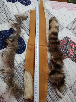 Set scampoli colletti vera pelliccia