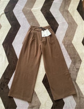 Pantaloni donna marroni