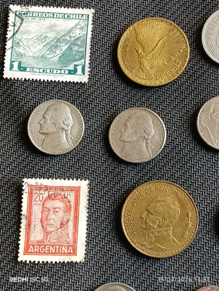 Lotto di monete antiche americane