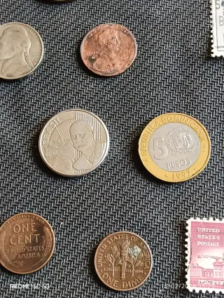 Lotto di monete antiche americane