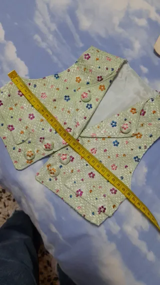 Traje fallero bebé verde y blanco