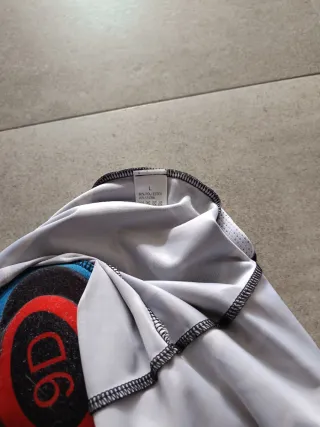 Conjunto Ciclismo Negro Estampado