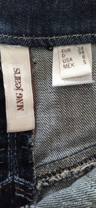 Falda Vaquera Midi Talla 38