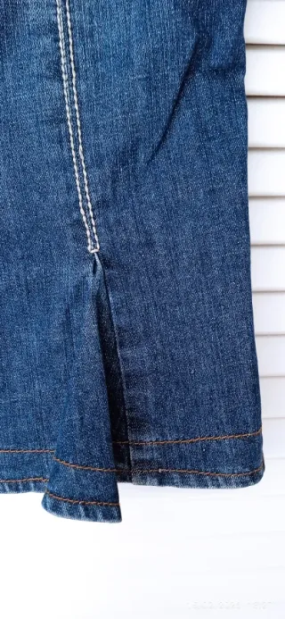 Falda Vaquera Midi Talla 38