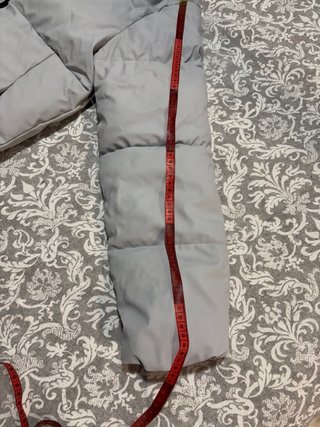 Cazadora acolchada niño gris