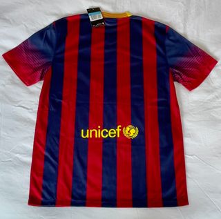 FC Barcelona 13/14 Nike AUTHENTIC Qatar Airways M de segunda mano